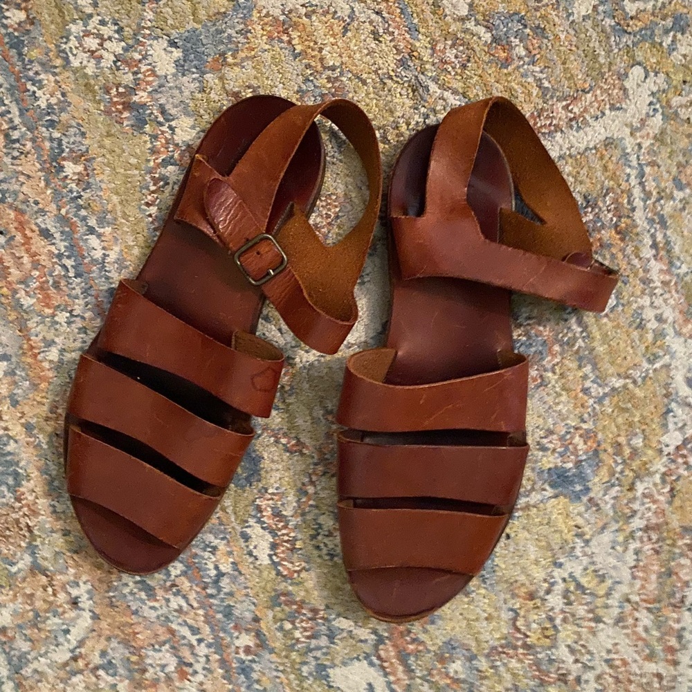 Leather Henry Beguelin Sandals